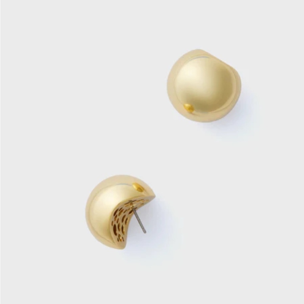Gold Stud Earrings